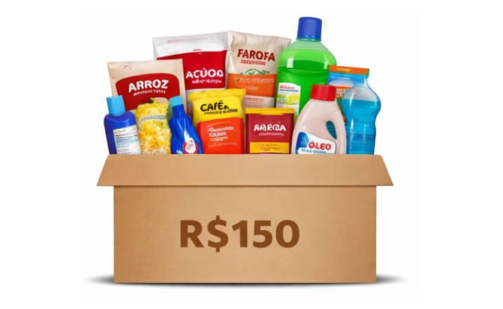 Cesta de R$ 150